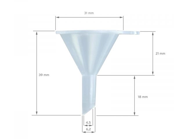5 x 50 ml Braunglasflaschen mit Glaspipette