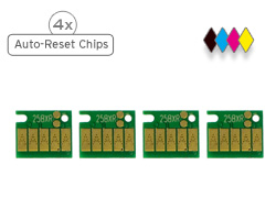 Auto reset chips for Canon PGI-2500 black, cyan, magenta, yellow