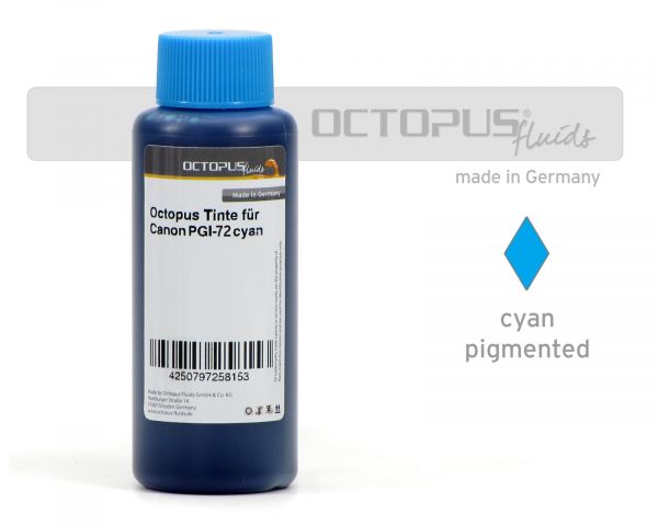 Inchiostro per Canon PGI-72 C, Pixma PRO 10, ciano