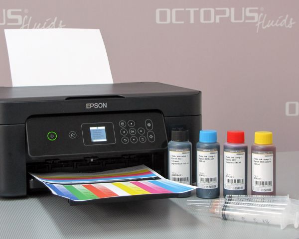 Refill ink for Epson 603 ink cartridges, Expression Home XP-2100, 3100, 4100, WorkForce WF-2800 magenta