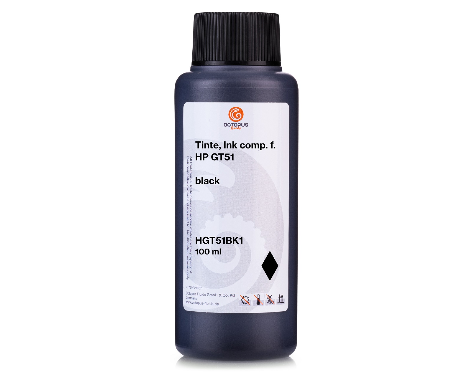 Refill ink compatible for HP GT51 black Refill ink compatible for HP GT51 black
