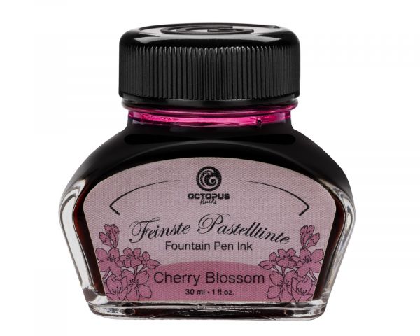 Füllhaltertinte, Schreibtinte für Füllhalter Pastell Rosa "Cherry Blossom" 30ml