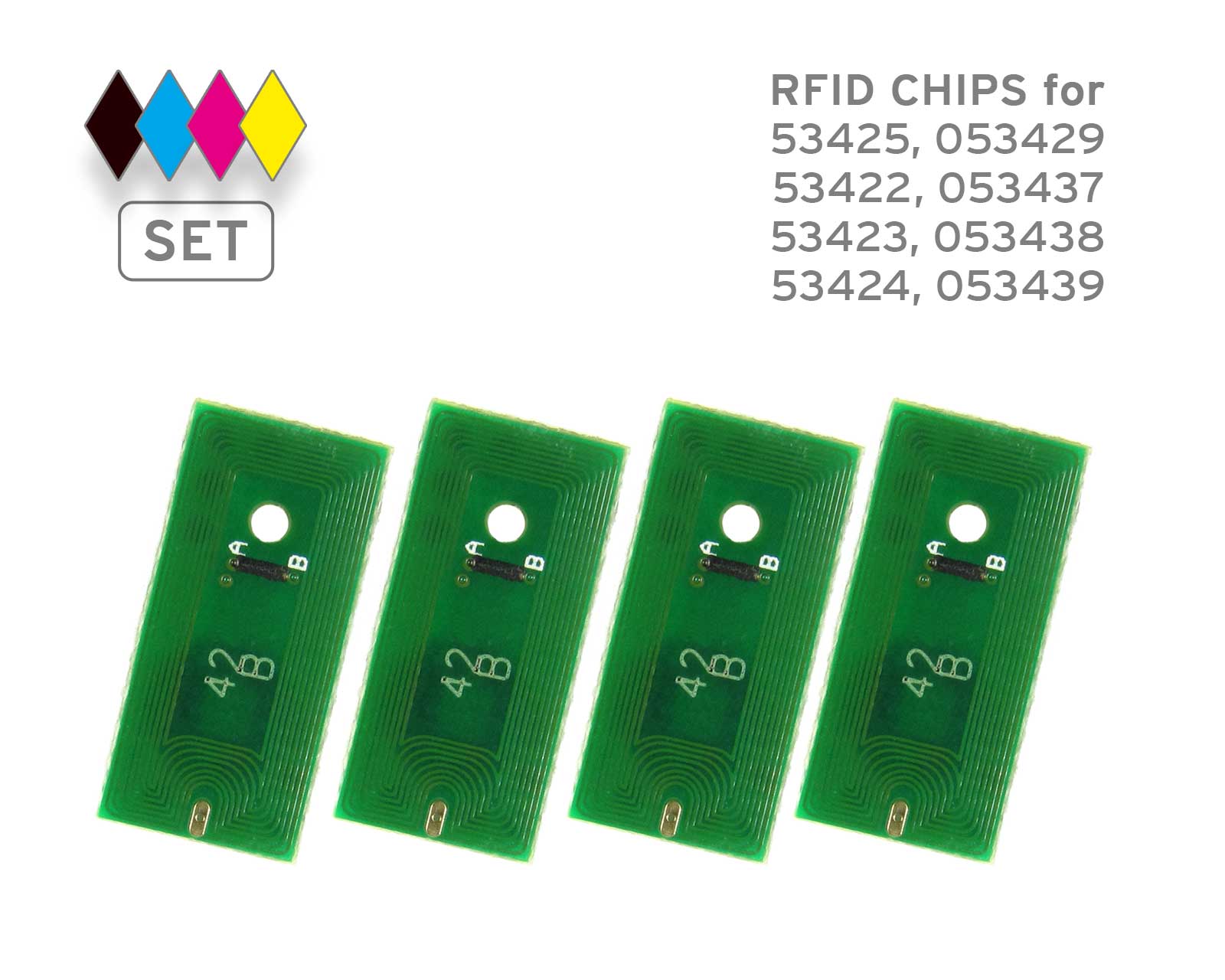 Komplettset Chips für Primera LX 900 Komplettset Chips für Primera LX 900