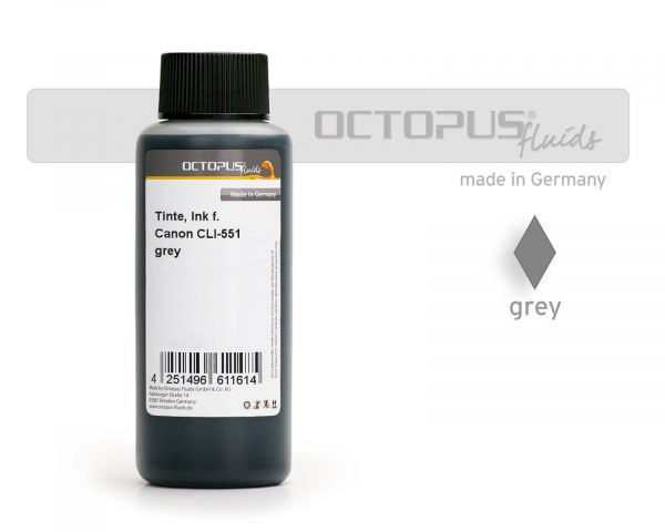 Nachfülltinte Canon CLI-551 grau