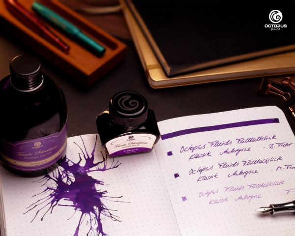 Classic fountain pen ink Aubergine