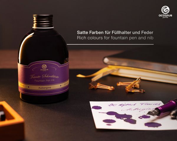 Classic fountain pen ink Aubergine