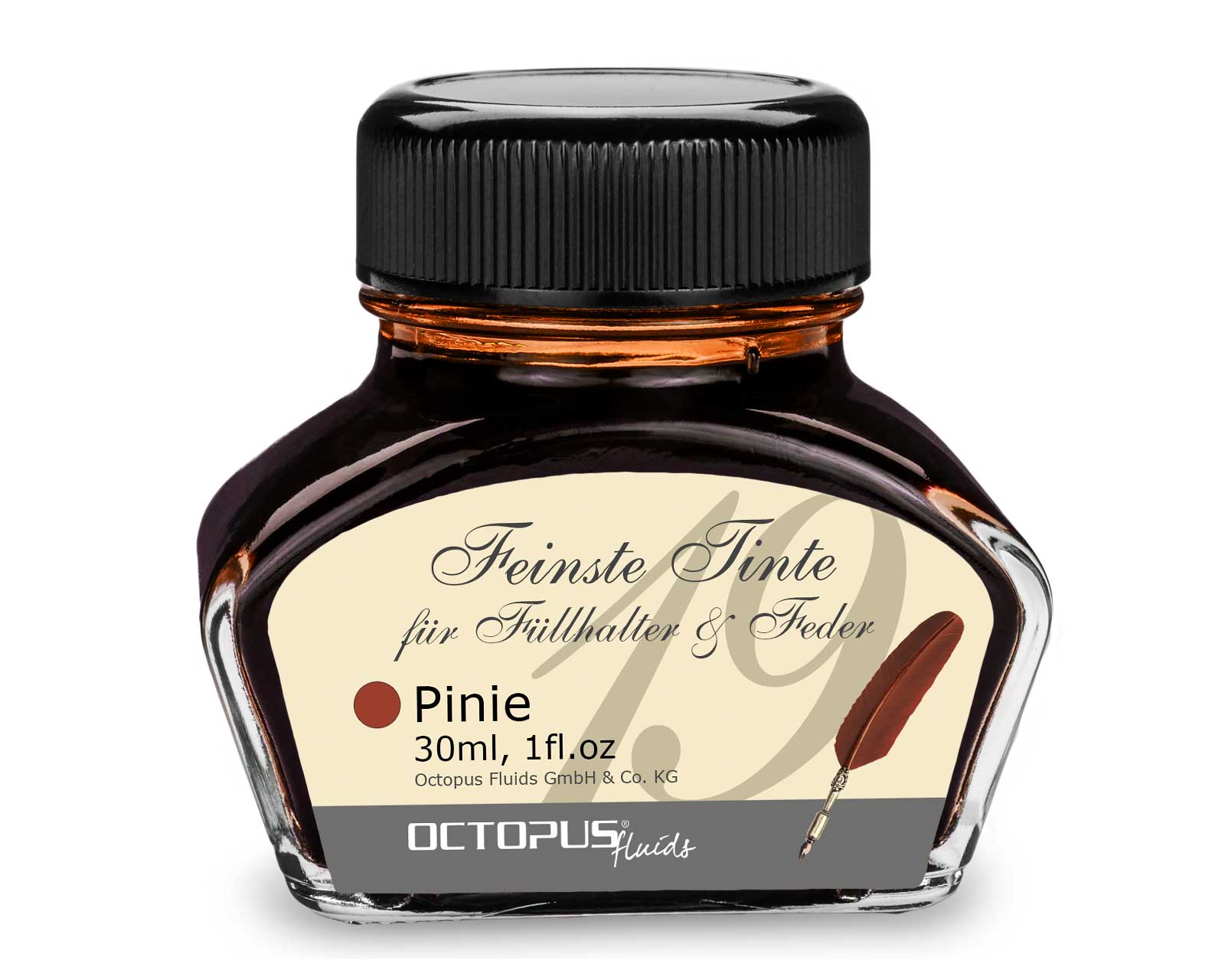 Füllhaltertinte, Schreibtinte für Füllhalter, Füllertinte Pinie Füllhaltertinte, Schreibtinte für Füllhalter, Füllertinte Pinie