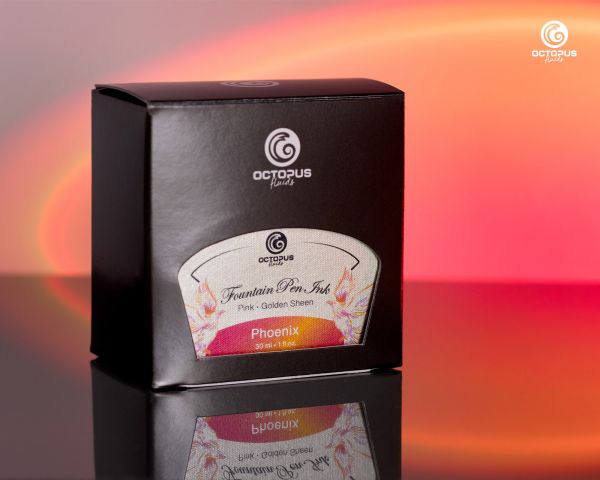 Fountain Pen Ink Sheen, Phoenix, Orange, 30 ml