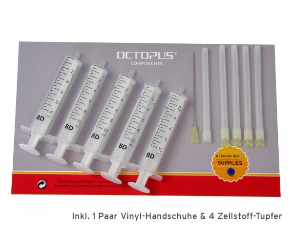Ink Syringes with Needles (5 pcs.)