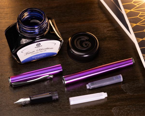 Penna stilografica Diplomat Traveller Funky Fuchsia, forza M