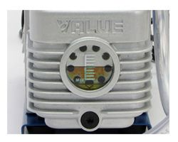 Vakuumpumpe zum Ab-Ansaugen der Druckköpfe