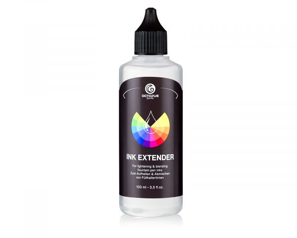 Colourless writing ink, extender for fountain pen inks for mixing and deluting 100 ml