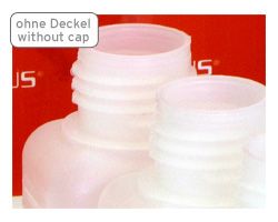 Plastic bottle 30ml, empty, for refill kits 10 pcs. with caps