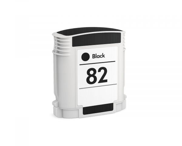 Kompatible Tintenpatrone für HP 82 CH565A (kein OEM) schwarz