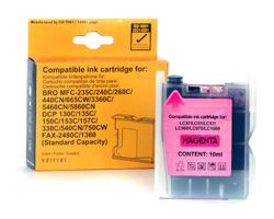 Compatible printer cartridge Brother LC37, LC51, LC57, LC970, LC1000 magenta