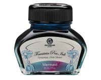 Inchiostro per penna stilografica, Mermaid Sheen Ink, inchiostro lucido Blu Petrolico Inchiostro per penna stilografica, Mermaid Sheen Ink, inchiostro lucido Blu Petrolico