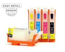 Refillable Ink Cartridges Canon PGI-520 BK, CLI-521 BK