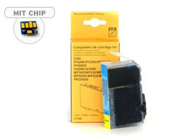 Compatible printer cartridge Canon CLI-8 cyan (with Reset Chip)