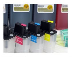 Fill In, Quickfill Patronensatz mit 4x 250 ml Tinte kompatibel mit Brother LC-900