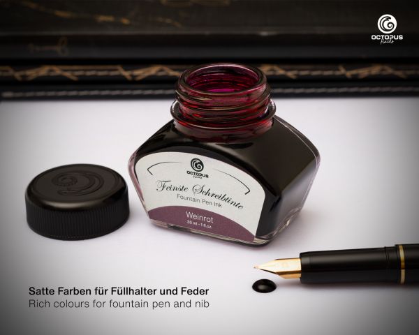 Classic fountain pen ink Weinrot
