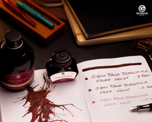 Classic fountain pen ink Weinrot