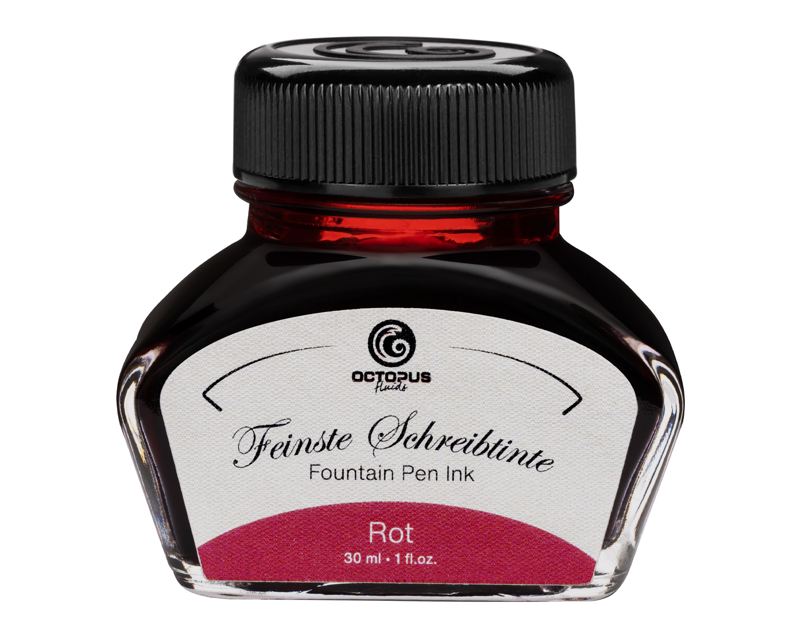 Fountain pen ink, writing ink for fountain pen, fountain pen ink Red