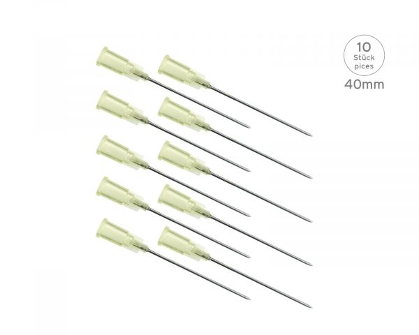 Aghi per ricarica 40mm, 70mm, 120mm (10 pz.)
