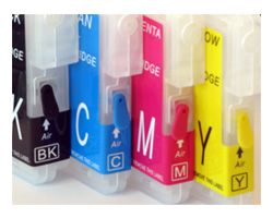 Cartucce ricaricabili compatibile con Brother LC-1100,LC-980,LC-985 con kit di ricarica