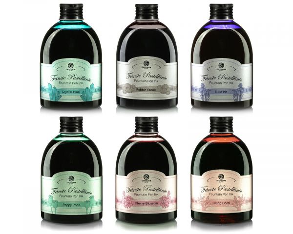 Fountain pen ink Pastel Mint "Poppy Pods"