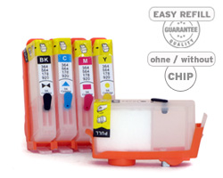 Wiederbefüllbare Fill In Patronen für HP 364, HP 920, ohne Chip Wiederbefüllbare Fill In Patronen für HP 364, HP 920, ohne Chip
