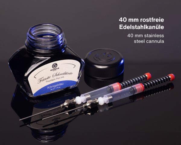 OCTOPUS ink absorber for refilling ink converter and fountain pen cartridge