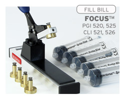 Fill Bill FOCUS™ CP525 for Canon PGI-520, 525 and CLI-521, 526 Fill Bill FOCUS™ CP525 for Canon PGI-520, 525 and CLI-521, 526