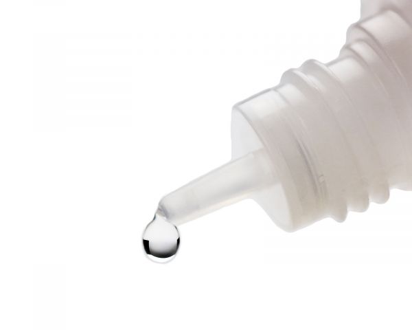 10 x 10 ml LDPE Tropfflaschen mit weißen Deckeln + Trichter