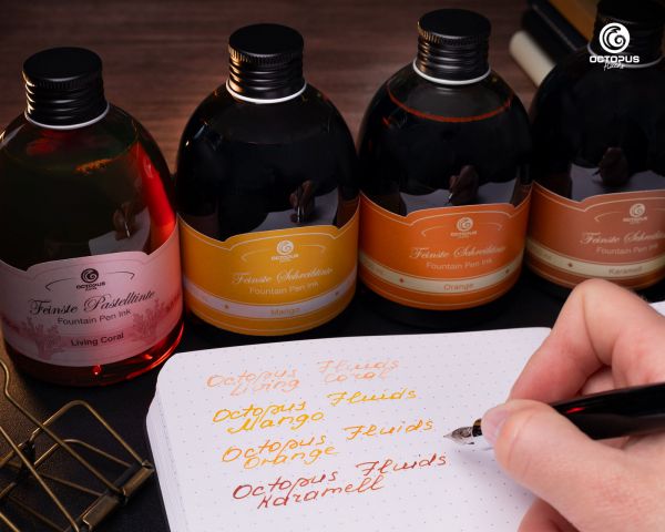 Classic fountain pen ink Orange