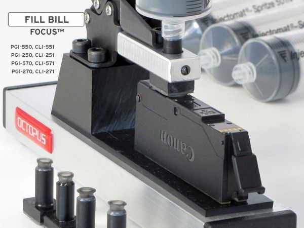 Fill Bill FOCUS CP550 for Canon PGI-550, 570, 580 and CLI-551, 571, 581 cartridges