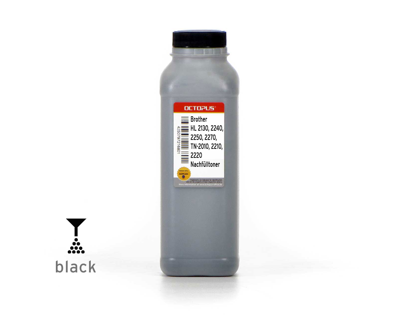 Octopus Refill Toner Powder for Brother HL 2130, 2240, 2250, 2270, TN-2010, TN-2210, TN-2220 (no OEM) Octopus Refill Toner Powder for Brother HL 2130, 2240, 2250, 2270, TN-2010, TN-2210, TN-2220 (no OEM)