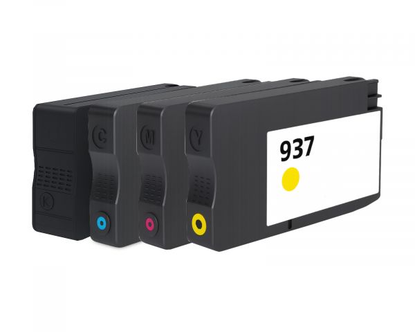 Set Kompatible Druckerpatronen für HP 937 (kein OEM) CMYK